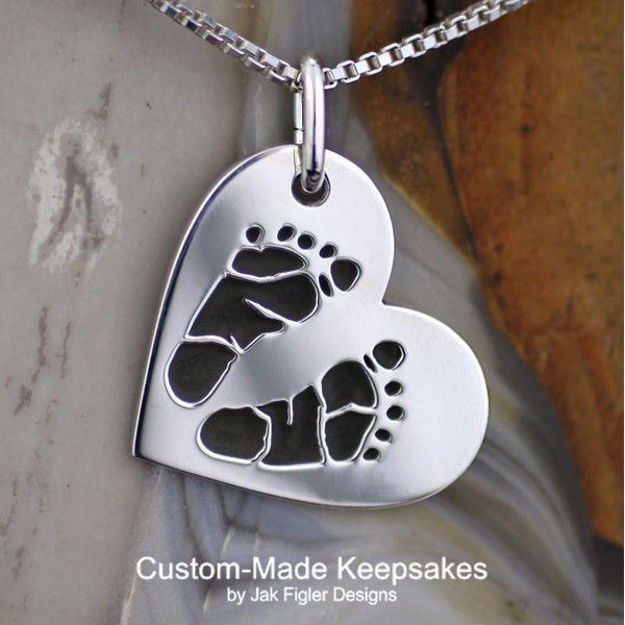 Picture of Custom Footprint Jewelry