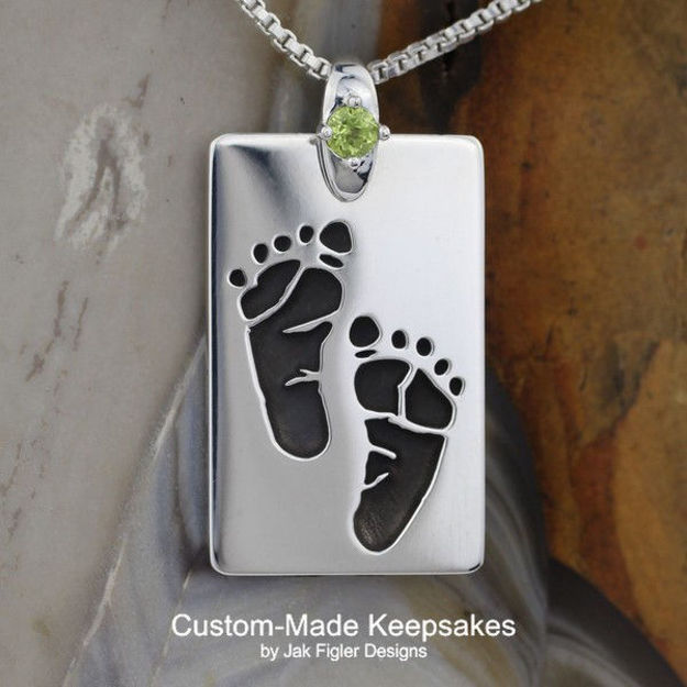 Picture of Custom Footprint Jewelry